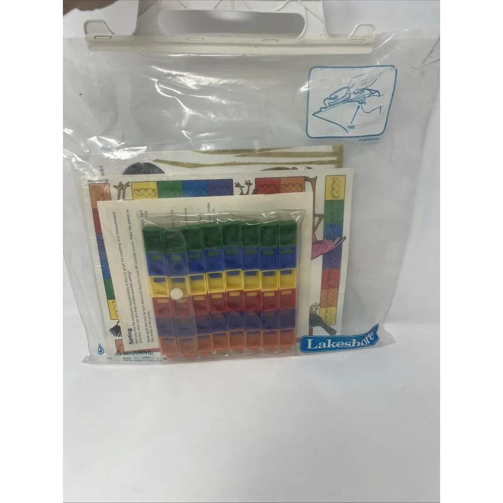 Vintage Lakeshore Inch by Inch Activity Kit LA219 NEW Complete Leo Lionni Worms
